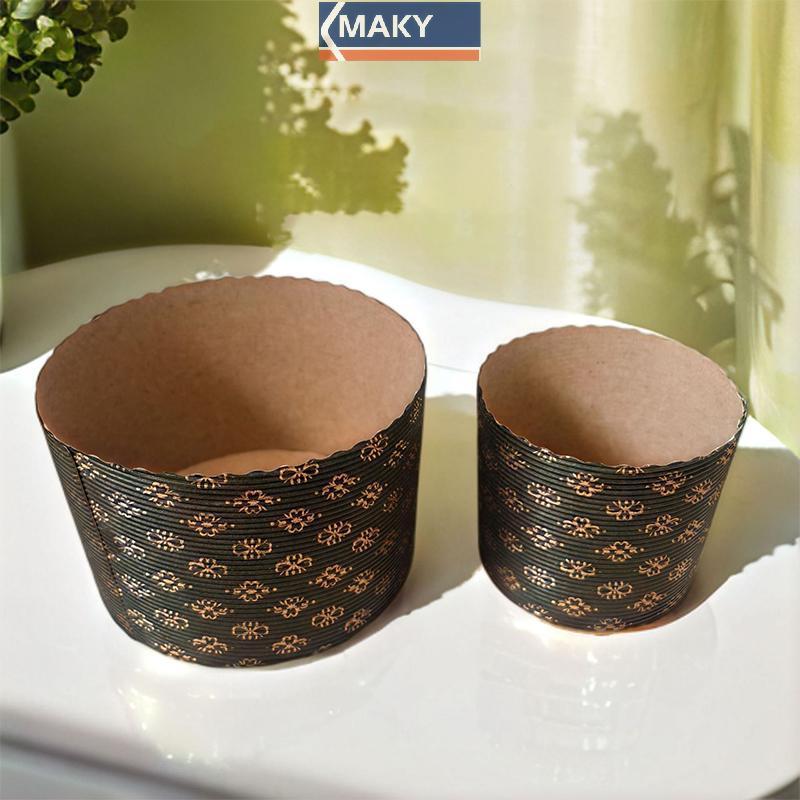 MAKY ถาดกระดาษ Dove แม่พิมพ์ Pastry Bread เค้กกล่องบรรจุภัณฑ์เค้กตกแต่งคริสต์มาส Holiday Party ครัวเ