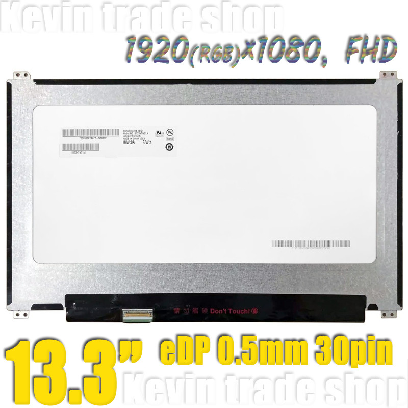 B133HTN01.4 Matrix สําหรับ Asus UX310U แล็ปท็อปหน้าจอ LCD 13.3 "1920X1080 FHD Matte จอแสดงผลแผงเปลี่
