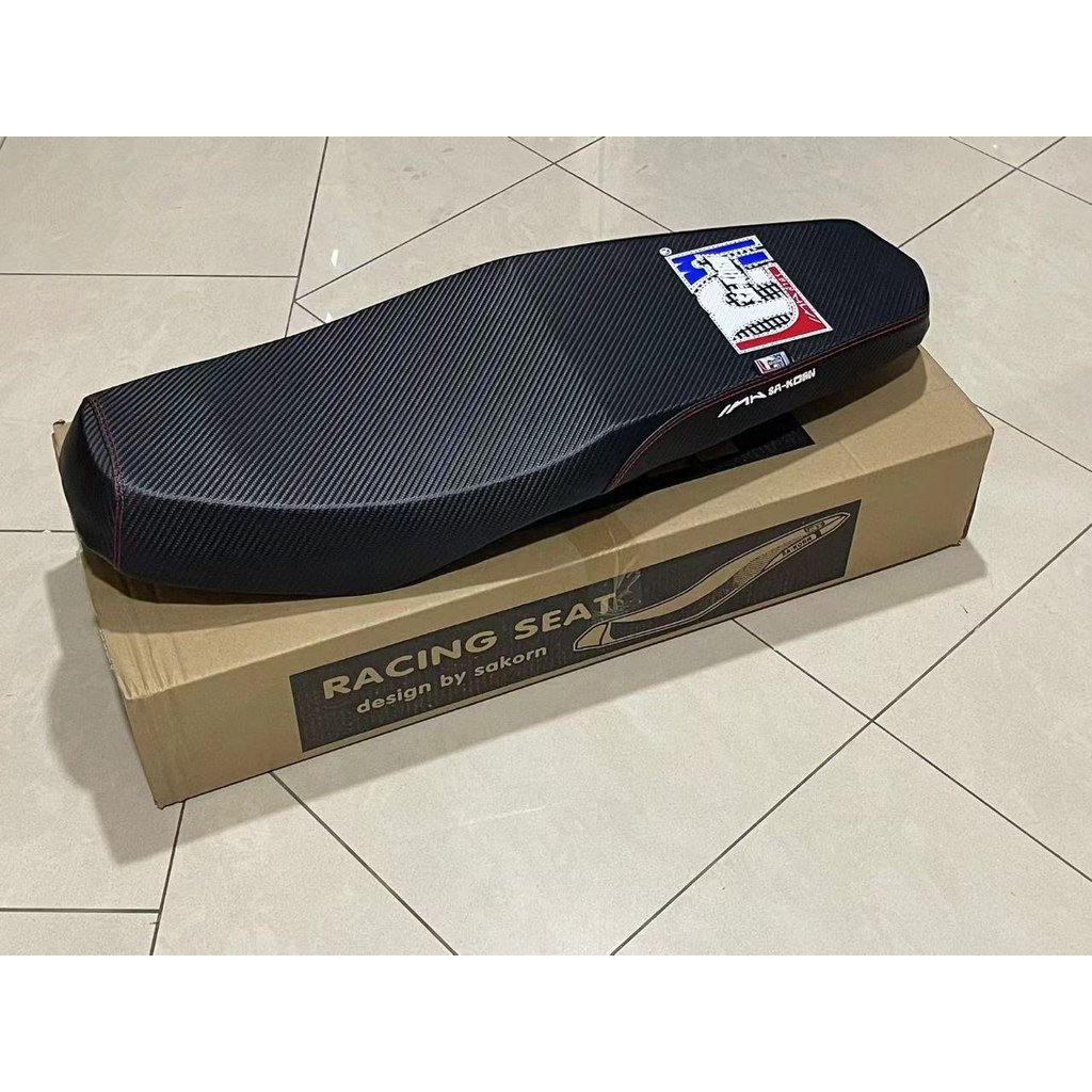 YAMAHA Y15ZR V1 V2 RACING ที่นั่ง SAKORN SA KORN CARBON BLACK Y15 SIT DUDUK SARUNG COVER RECARO KULI
