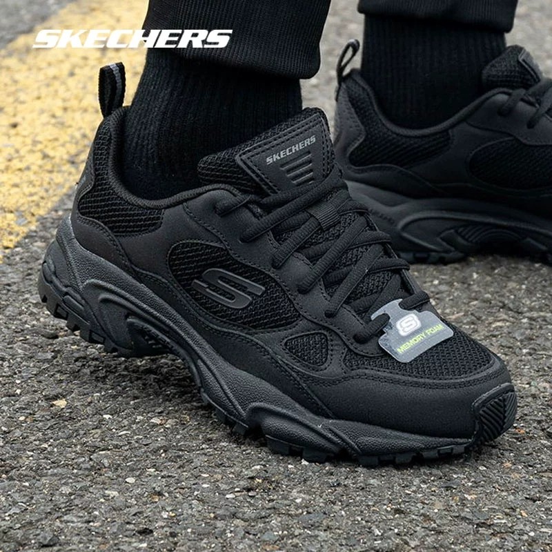 Skye Official Flagship Store รองเท้าผู้ชายสีดํารองเท้ากีฬาลําลองรองเท้าวิ่งฤดูใบไม้ร่วง Retro Panda 