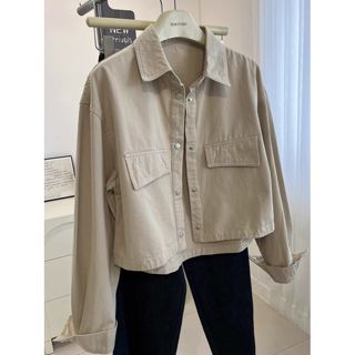 ฤดูใบไม้ผลิและฤดูใบไม้ร่วงใหม่สไตล์เกาหลีปกเสื้อทำงานผู้หญิง…