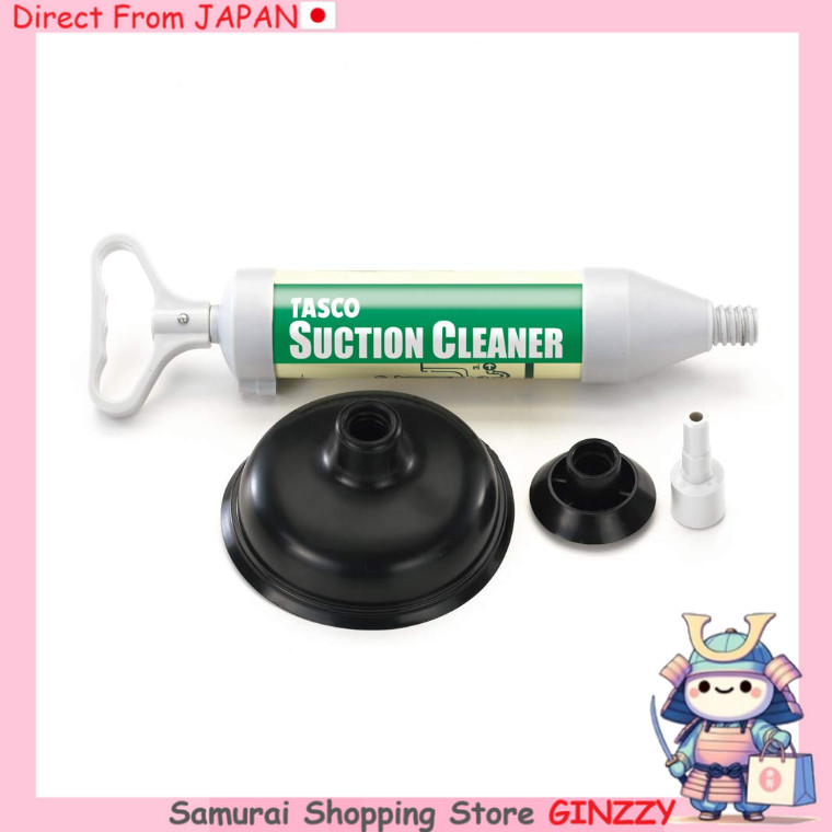 ICHINEN TASCO TA918SS เครื่องทำความสะอาดท่อแบบสูญญากาศ ปั๊มดูดน้ำยาง