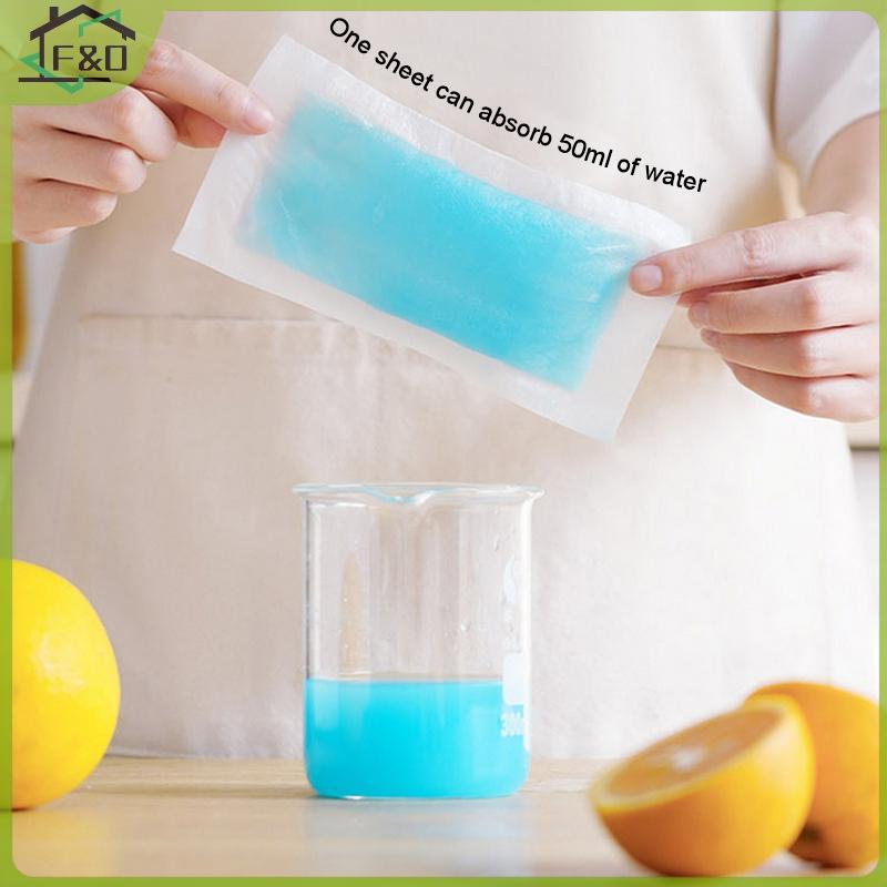 F&O 50 ชิ้นห้องครัวแผ่นดูดซับอย่างรวดเร็วสําหรับเนื้อปลาสัตว์ปีกผลิตสําหรับเก็บบรรจุภัณฑ์แห้งทําความ
