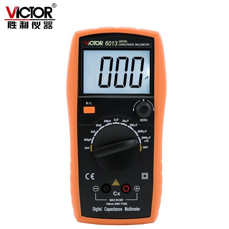 Capacitance Meter Display VICTOR Capacitance Meter VC6013 Victory Induction Digital 6243 ความแม่นยํา