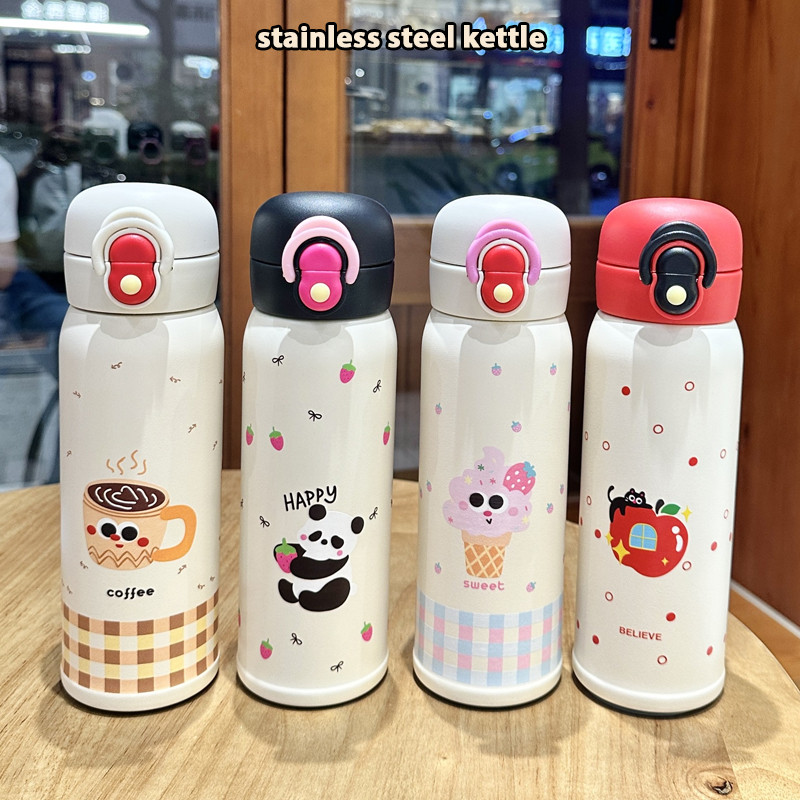 แก้วสแตนเลสเก็บความเย็น ขนาด500ML. แก้วกาแฟ สแตน เลส316 รุ่นฝาปิดแบบหมุน พร้อมส่ง รูปทรงทั  เก็บร้อนและเย็นได้ T01293