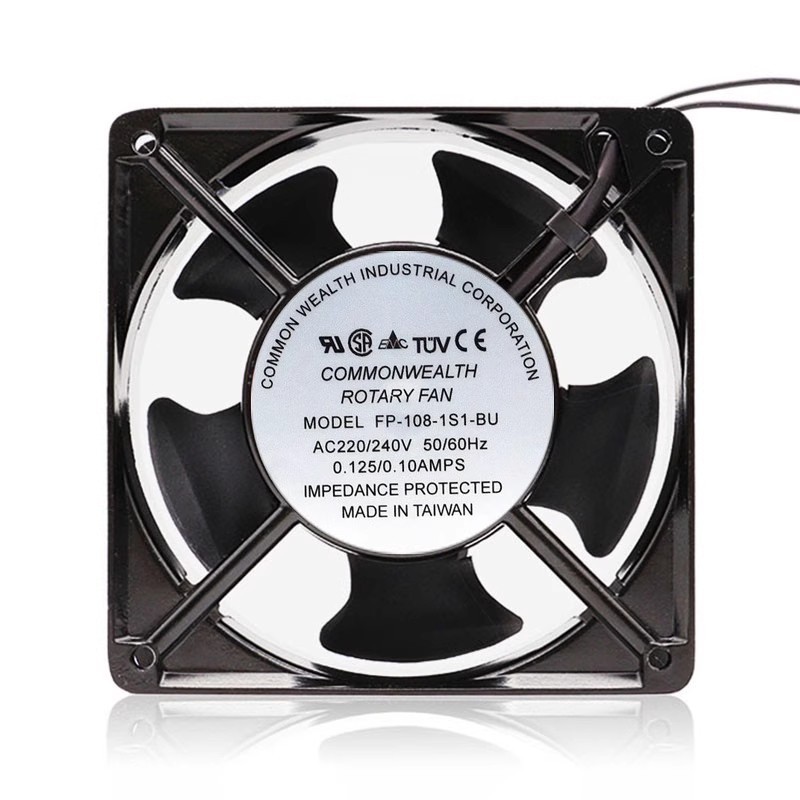 ไต้หวัน Sanxie FP-108-1S1-BU AC220/240V 12038 12 ซม. พัดลมระบายความร้อนตู้