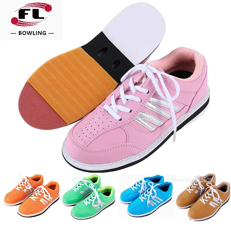 มาใหม่ล่าสุด 2025 Pro Unisex Bowling รองเท้าขนาดใหญ่ 46 Unisex Cushioing Bowling รองเท้า Skidproof S