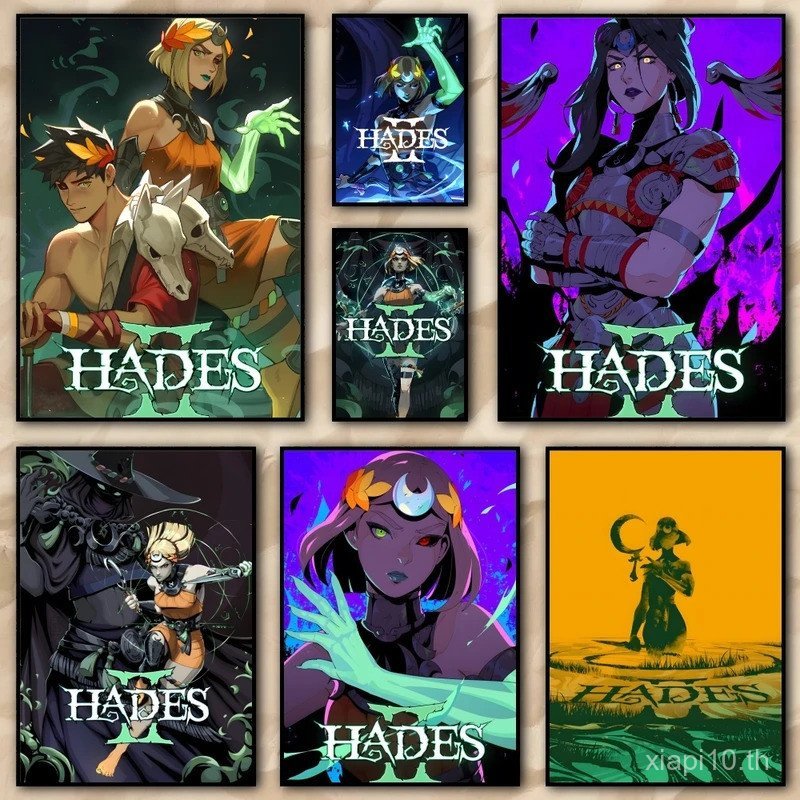 โปสเตอร์วิดีโอเกม H-Hades 2 แบบ HD สำหรับการตกแต่งผนังห้อง พร้อมมอบเป็นของขวัญ สินค้าไร้กรอบ