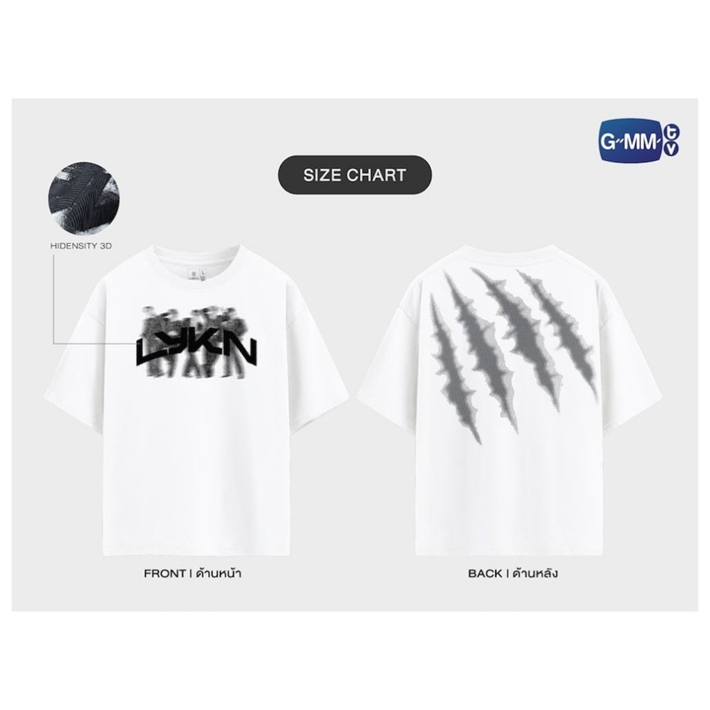 👕เสื้อยืดใหม่ LYKN DUSK & DAWN CONCERT OFFICIAL T-SHIRT | LYKN DASH VER.  #William #Nut  #Hong #Lego #Tui S-5XL