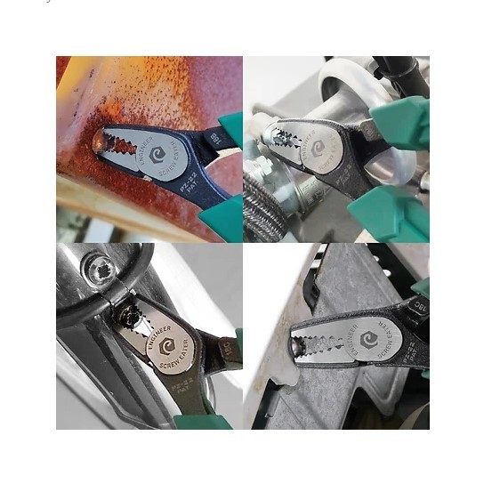 ENGINEER ENGINEER PZ-22/556/58 สกรูบดและคีมสกรูสนิม