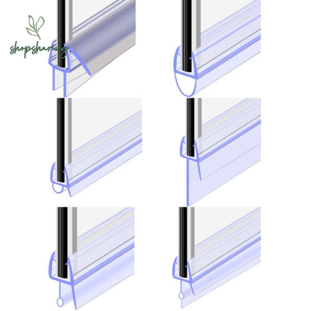 SHOPSHARING 1M 6-12mm FU h Shape Seal Strip ฮาร์ดแวร์ Home & Living Home Improvement Window Seal