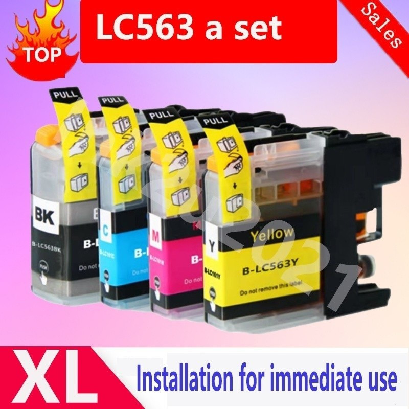 LC563 LC565 LC567 LC569 lc 563 lc 567 ตลับหมึกที่รองรับสําหรับ brother MFC-J2310 J2510 J3520 J3720 J