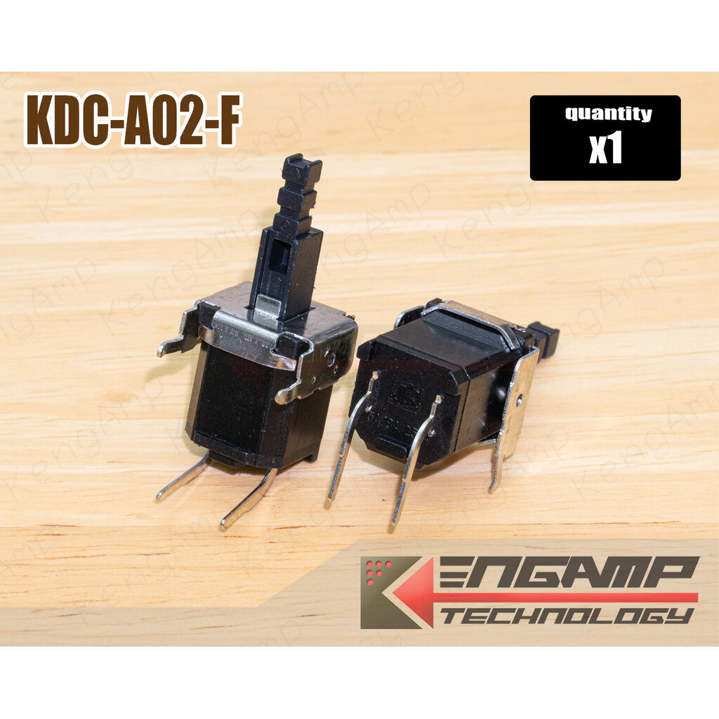 (1ตัว) [SW] KDC-A02-F สวิตซ์ทีวี LG ขางอ 8A/250V