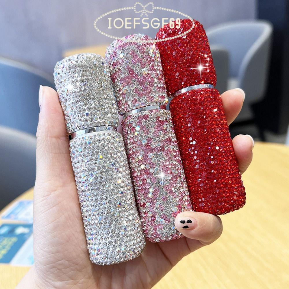 ขวดน้ําหอม ใช่69,แก้ว10มลขวดรีฟิล,เครื่องมือแต่งหน้า พลอยเทียม เต็มรูปแบบเครื่องสําอางที่ว่างเปล่าขว