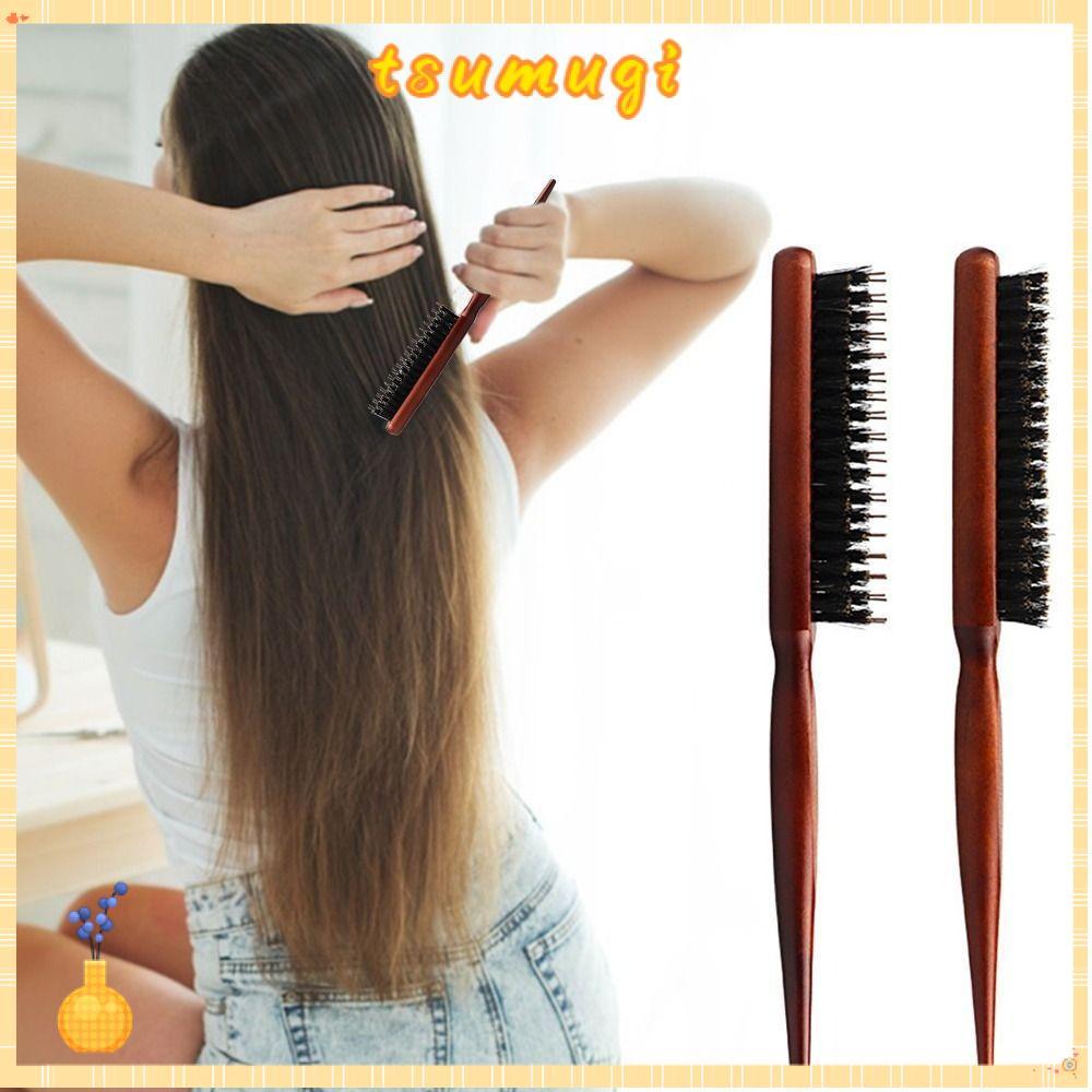 ต้อง หวีตีผมปุย, 3 แถวจอนหวีหางแหลมทนทาน, หวีขนหมูป่าด้ามไม้