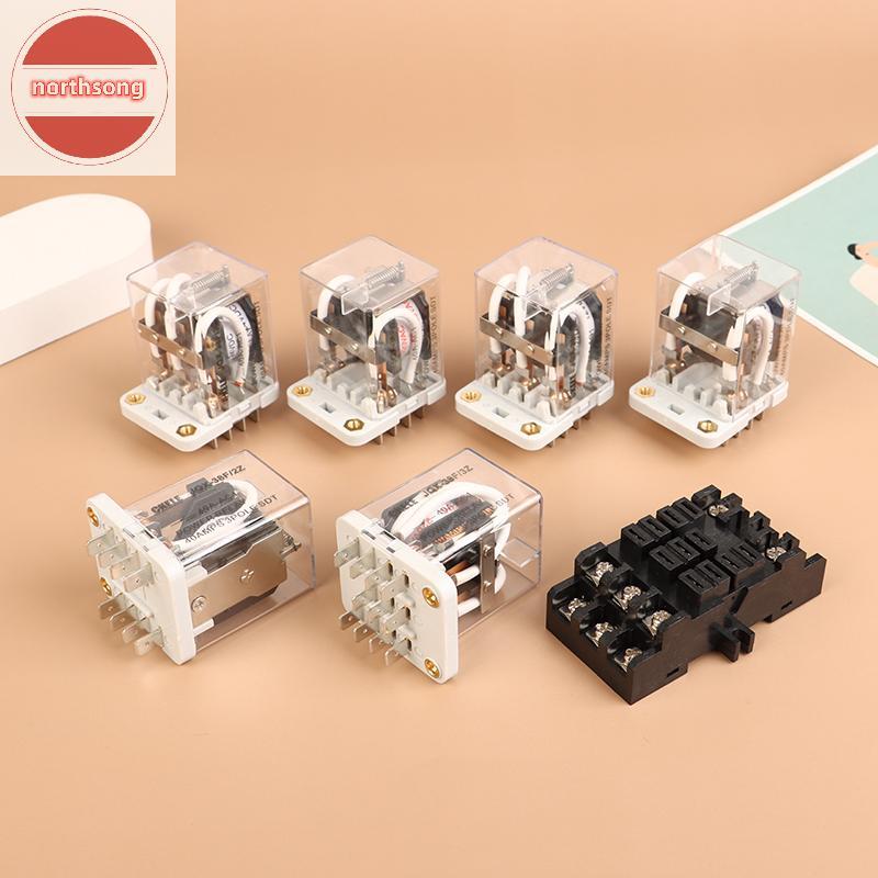 NOR รีเลย์ระดับกลาง JQX-38F 3Z 40A รีเลย์ไฟฟ้ารีเลย์แม่เหล็กไฟฟ้า DC12V DC24V AC220V TH