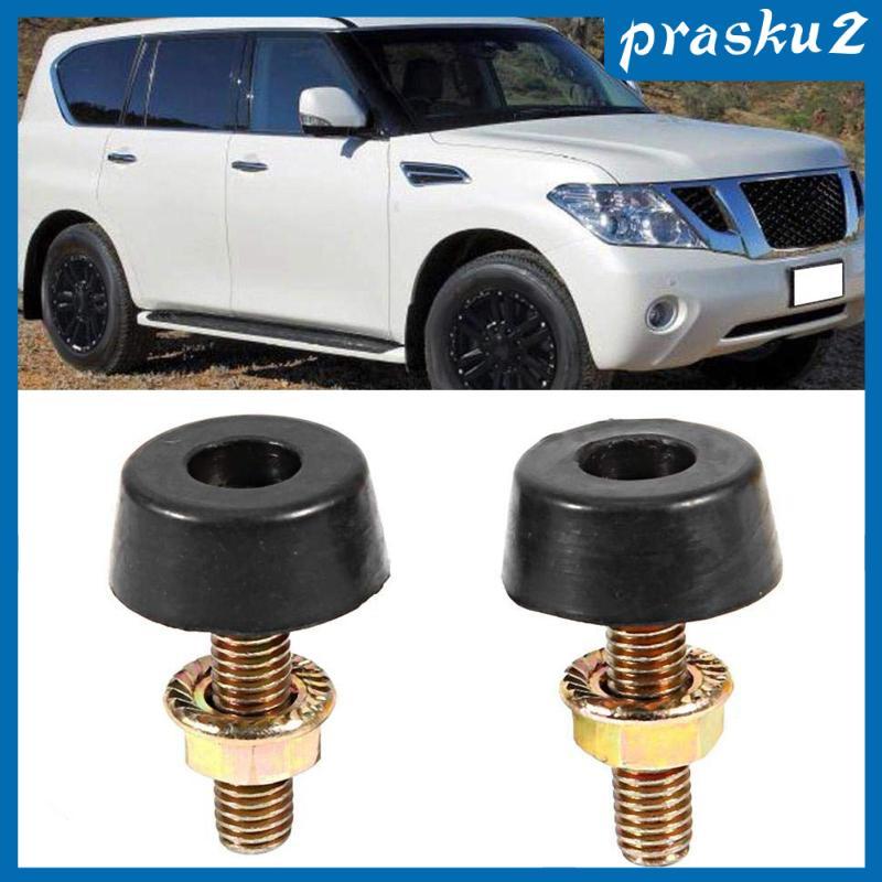 [Prasku2] 2x Bonnet Bump Stop Car Bonnet Adjuster Bump Stop Metal อุปกรณ์เสริมอัตโนมัติสําหรับ DA