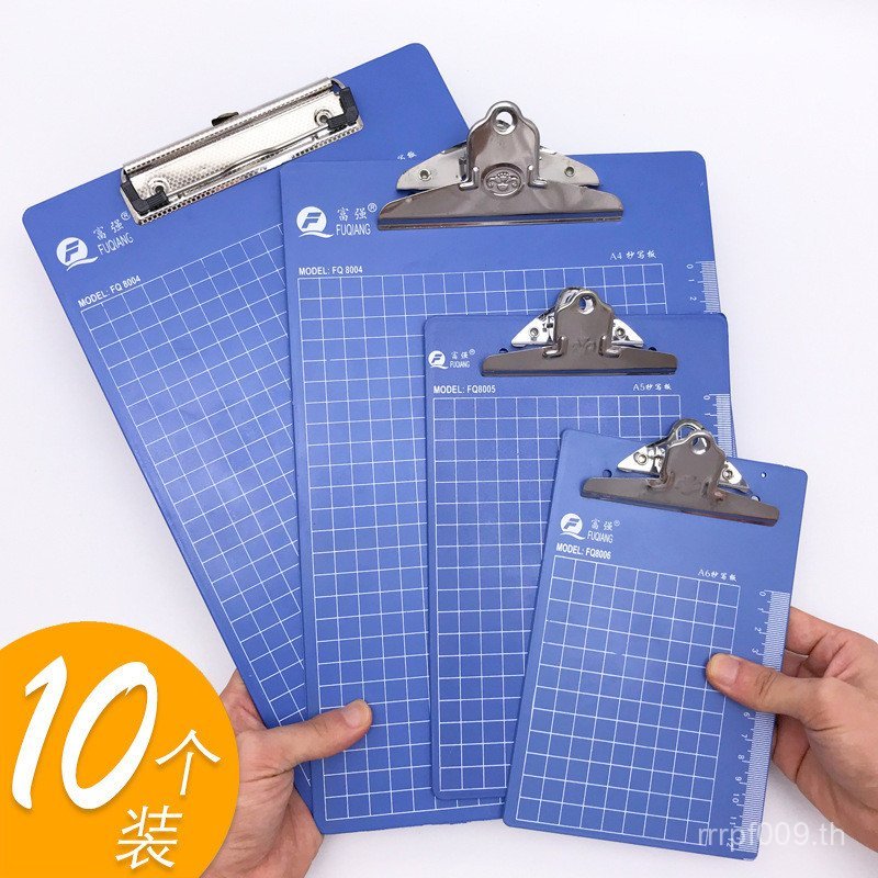 กระดานเขียนโฟลเดอร์ 10 Bill โฟลเดอร์นักเรียน A5 จุด A6 กระดานเขียนคลิป Placemat ส่วนบุคคล Backing Bo
