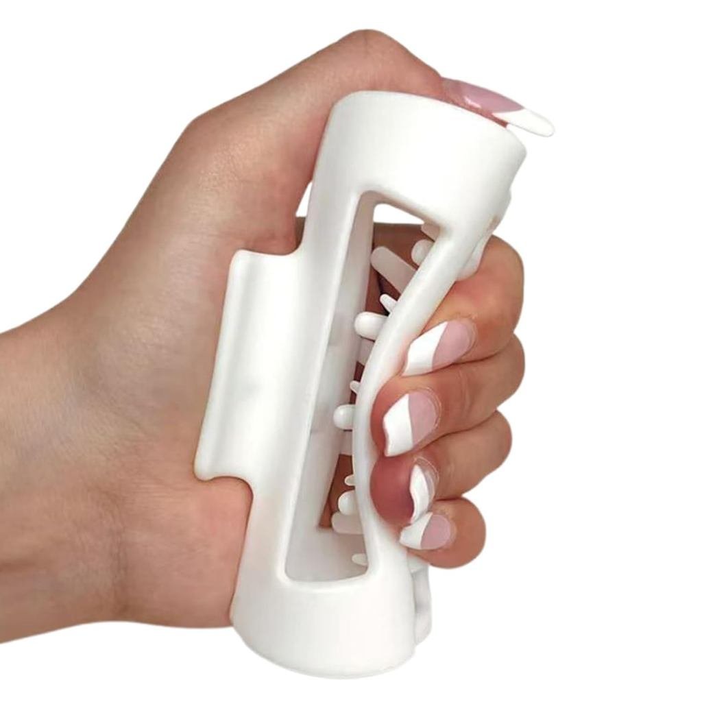 Cloud Clip,Square Frosting Hair Soft Claw Clips for Women,Flexible Clawclip for Thick Hair,Lightweig