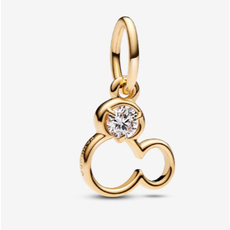 Silhouette Lab-Grown Diamond Dangle Charm