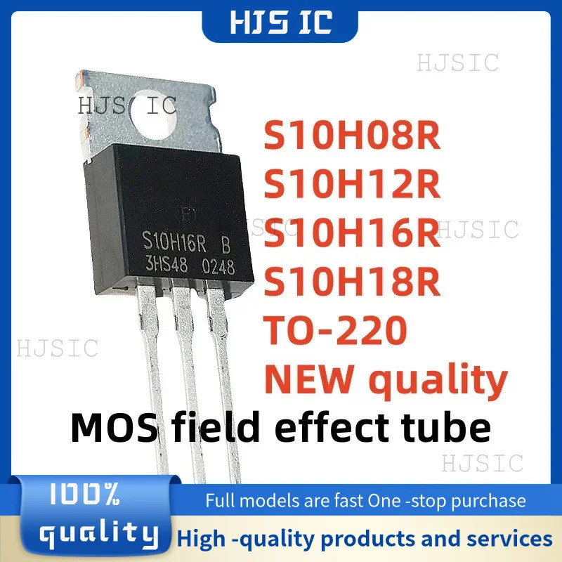 5PCS S10H08R S10H08 S10H12R S10H12 S10H16R S10H16 S10H18R S10H18 TO-220 Field Effect ทรานซิสเตอร์