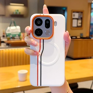 เคสโทรศัพท์สําหรับ OPPO ค้นหา X9 X9s Pro X8 X8s Plus X8 ฝาครอบแม่เหล็กพิเศษป้องกันลายนิ้วมือ/การล่มสลาย/สิ่งสกปรกปลอกเลนส์โลหะป้องกันวงเล็บ