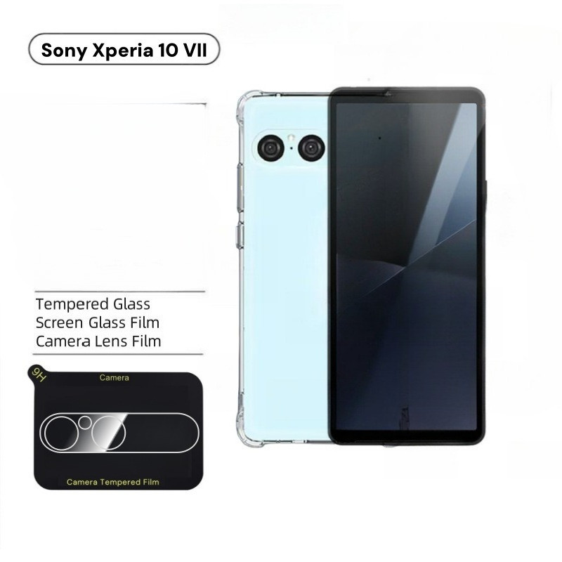 สําหรับ Sony Xperia 10 VII กระจกนิรภัยเลนส์สําหรับ SONY Xperia1Vii Xperia 10Vii 10V เลนส์กล้องด้านหล