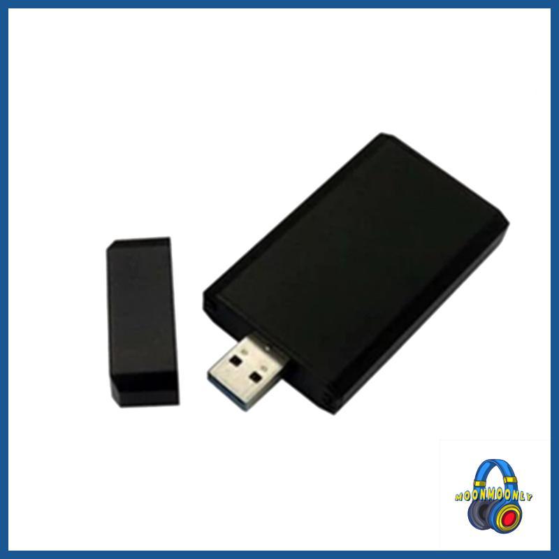 MOON MSATA To USB3 0 SSDs Enclosure กล่องฮาร์ดดิสก์ภายนอก USB3 0 ถึง mSATA