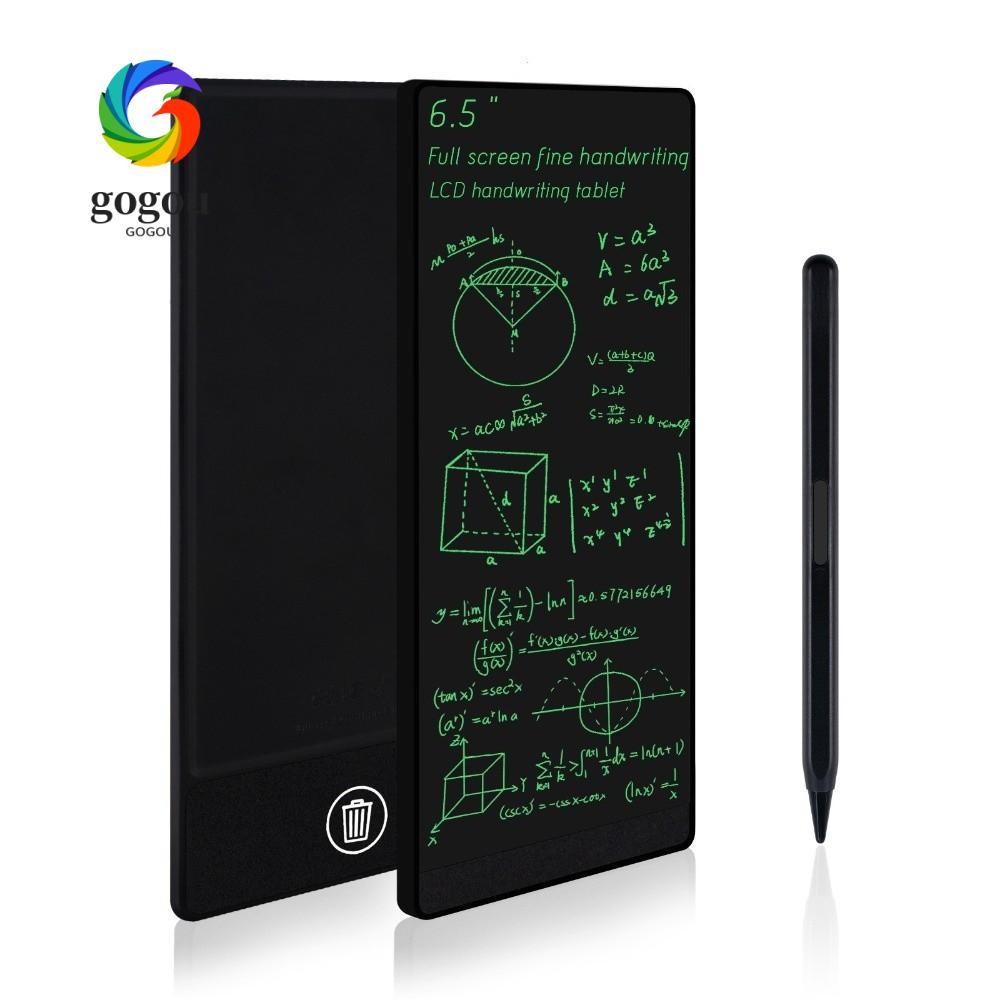 GOGOU แท็บเล็ตเขียน LCD, กระดานวาดภาพอิเล็กทรอนิกส์ลายมือ Superfine, แบบพกพาน้ําหนักเบาออกแบบกระเป๋า