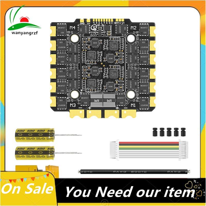 E130 G2 4-12S 130A 4IN1 ESC พร้อม AM32 Firmware สําหรับ FPV Drones Racing ESC ชุด 12S AM32