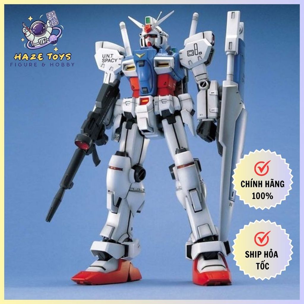 กันดั้มประกอบรุ่น Bandai MG 1/100 GUNDAM GP01