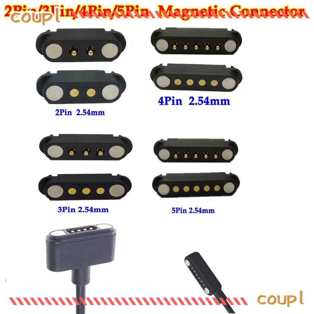 COUPLDW DC Magnetic Pogo Pin Connector, 2A กันน้ํา Pogopin Magnetic Connector, 2Pin 3Pin 4Pin 5Pin H