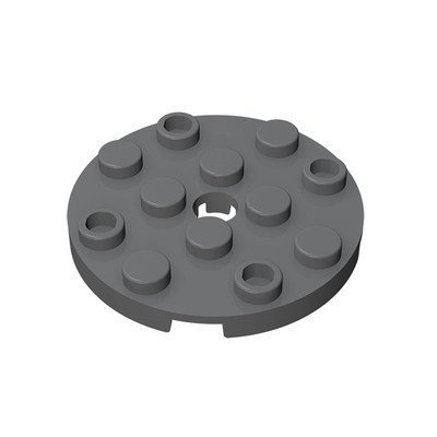 60474 Building Blocks 4x4 Round Board ของเล่นอุปกรณ์เสริมชิ้นส่วนประกอบ MOC Complement 2PRJ