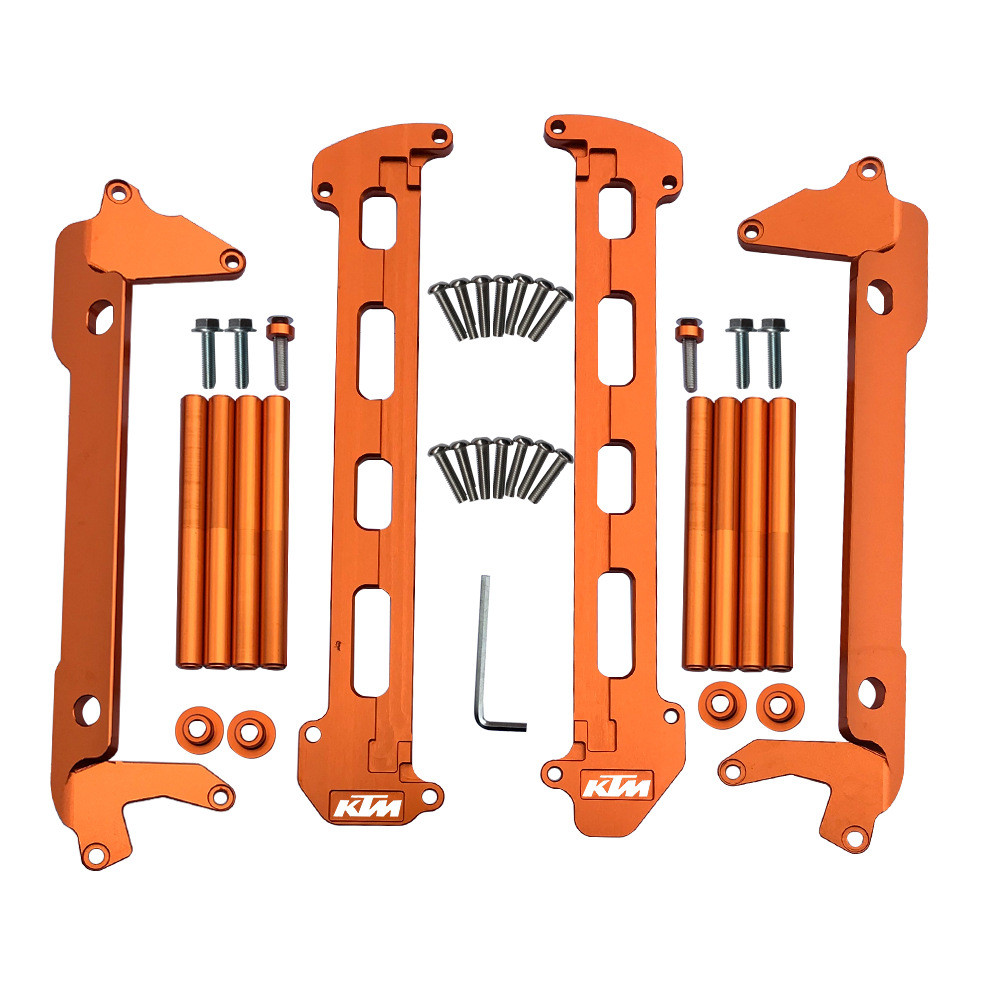 ขายร้อนเหมาะสําหรับ KTM 125SX 150SX 250SX 2016-2021 ดัดแปลงถังน้ําวงเล็บป้องกัน