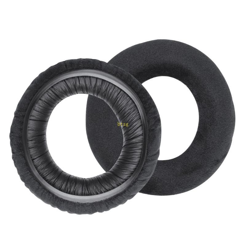 Btsg Premium Velvet Ear Pad Breathable โฟมแผ่นรองหูฟัง Durability สําหรับ NDH30 หูฟัง Breathable ยาว