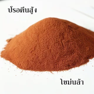 อาหารปลา อาร์ทีเมียแห้งโปรตีนสูง60เปอร์เซ็นต์เม็ดจมละเอียดทอดปลากัดปลาเขตร้อน