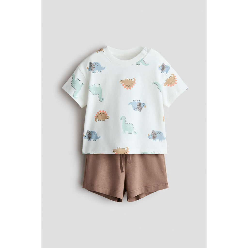 H&M(เอชแอนด์เอ็ม) ชุดผ้าฝ้าย 2 ชิ้น เด็กทารก 1314916_8