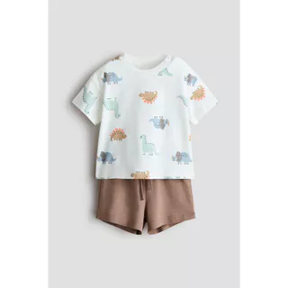 H&M(เอชแอนด์เอ็ม) ชุดผ้าฝ้าย 2 ชิ้น เด็กทารก 1314916_8