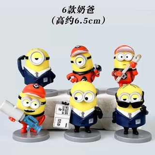 💥 จัดส่งจากประเทศไทย 💥Minions & Monsters Despicable Me Minion คอสเพลย์อะนิเมะรูป COD สต็อกรูปตุ๊กตาของเล่นสําหรับของขวัญเด็กคอลเลกชันเครื่องประดับรถบ้านเค้กตกแต่ง Gacha