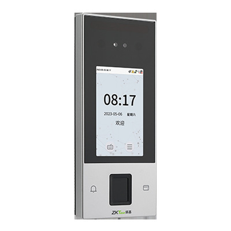 Attendance Access Control Machine ZKTeco Face Brush Access Control System All-in-One Machine nface12