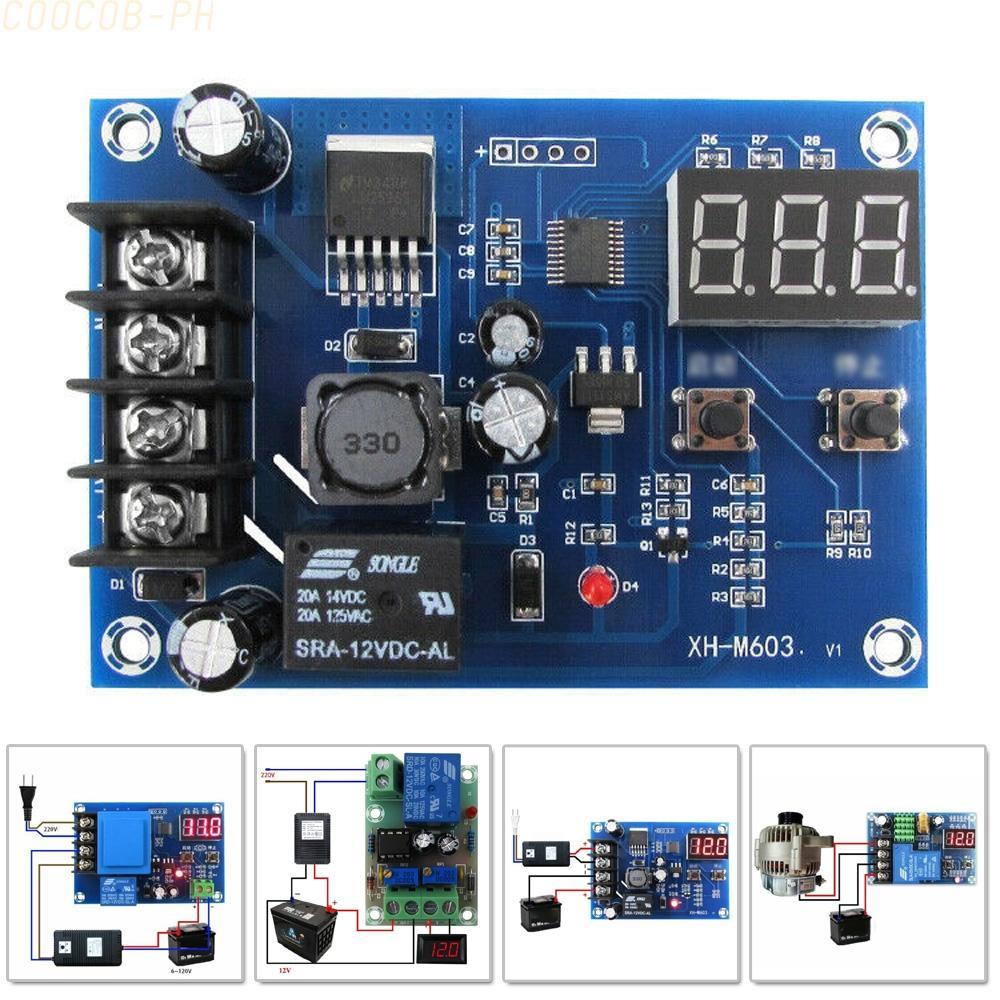 XH M603 โมดูลควบคุมการชาร์จจอแสดงผลความแม่นยํา 0 1V ประเภทเอาต์พุตโดยตรง