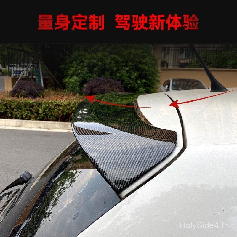 เหมาะสําหรับ 2009-Volkswagen Polo Polo MK5 6R 6C ถึง GTI ขนาดเล็กด้านหลัง Wing Top Wing ชิ้นส่วนการป