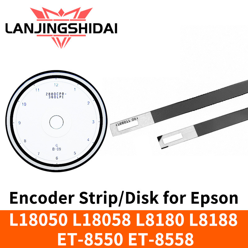 Encoder Strip & Encoder Disk สําหรับ EPSON L18050 L18058 L8180 L8188 Raster Strip แถบตะแกรง
