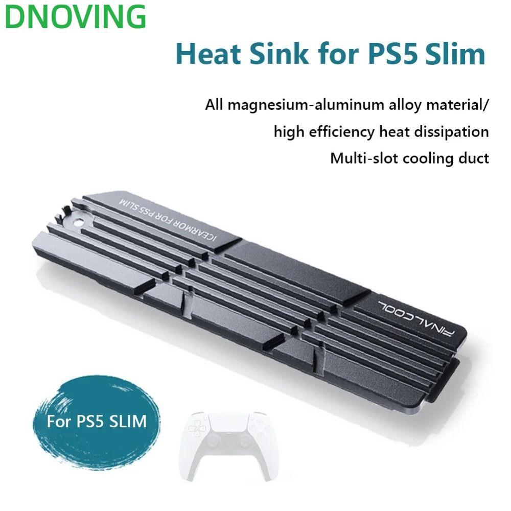 DNOVING SSD Cooler,ฮีทซิงค์อลูมิเนียม SSD ความร้อน,เปลี่ยน Cooling NVMe SSD หม้อน้ําสําหรับ PS5 slim