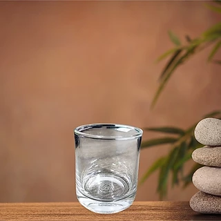 แก้วเทียน[รับประกันสินค้า] กระปุกเทียน เปล่า ก้นเรียบ - Empty Candle Jar