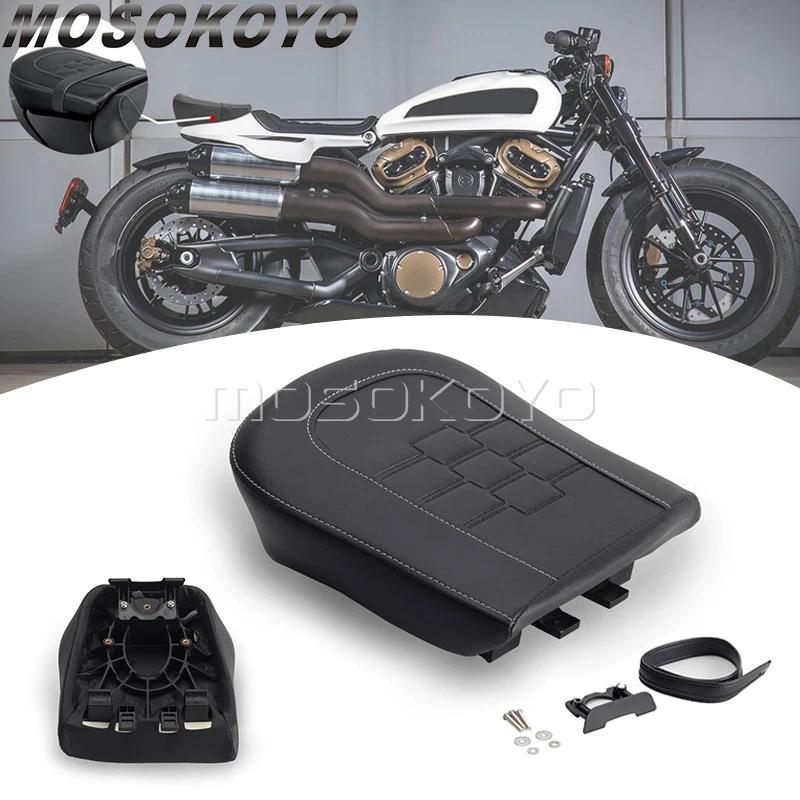 Lอุปกรณ์เสริมรถจักรยานยนต์ผู้โดยสาร Pillion Bantal Kursi สำหรับ Harley Sportster S 1250 RH1250 RH125