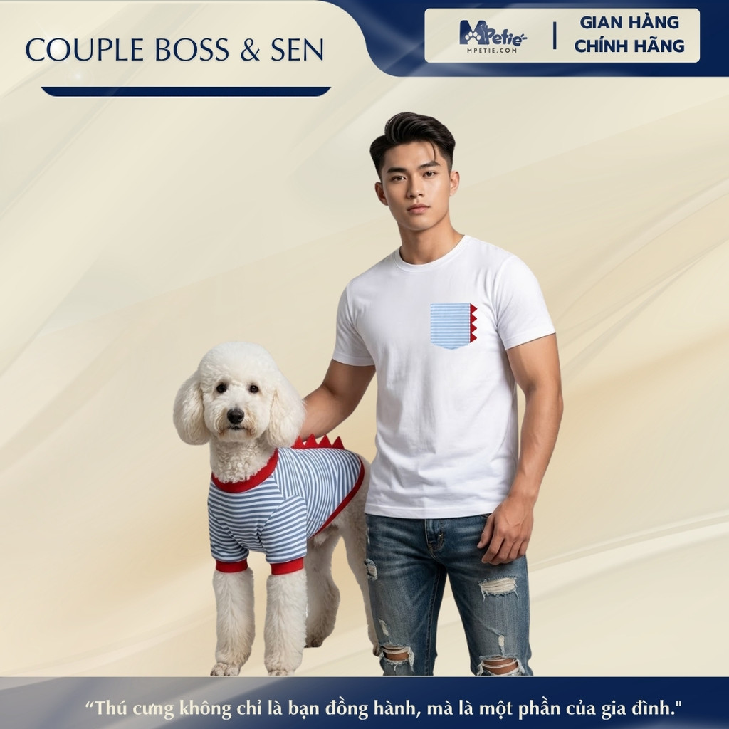 [BOSS AND DINOSAUR DRESS] BOSS COUPLE SHIRT - LOTUS M PETIE 4-WAY STRETCH, ความสะดวกสบายอย่างมาก