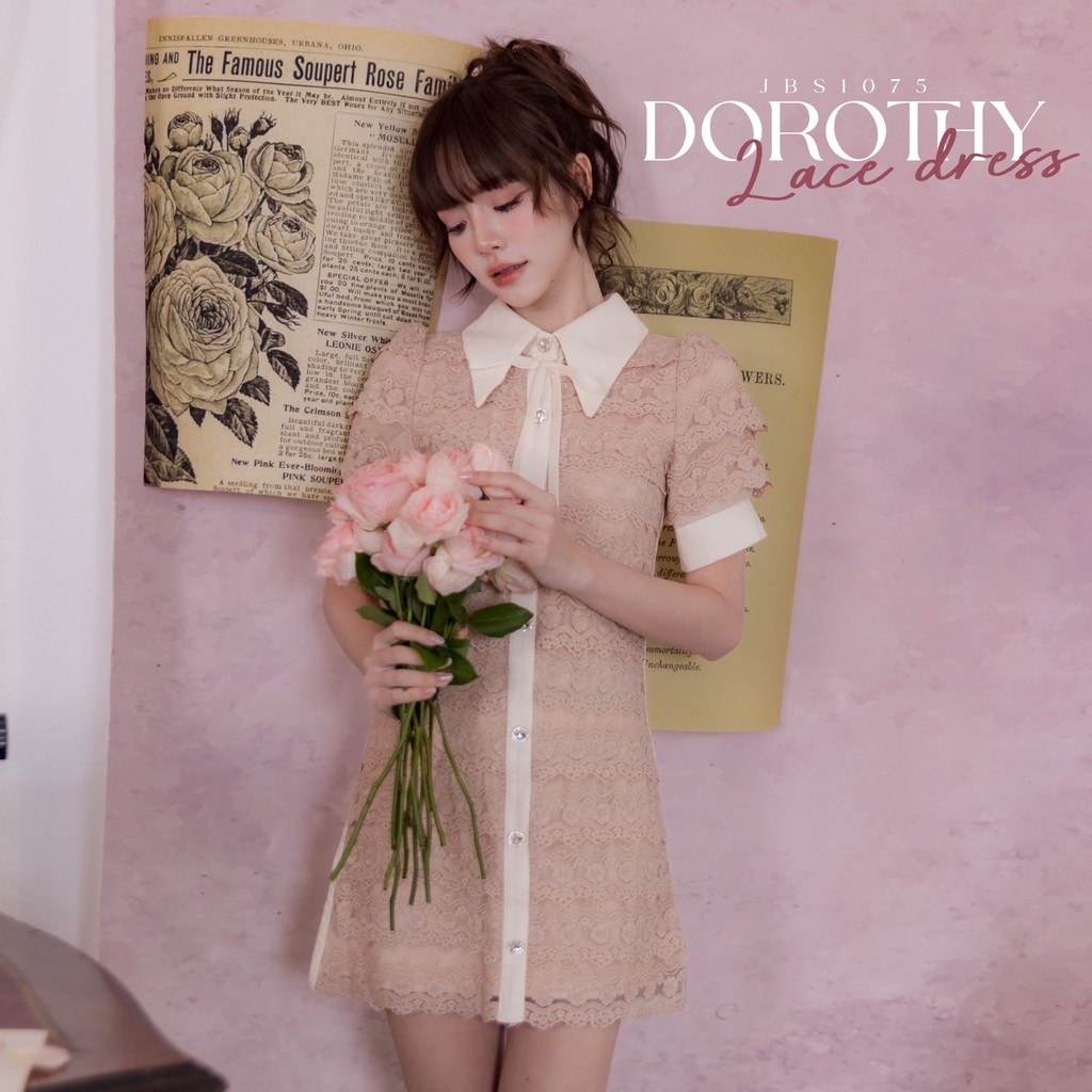 #JBS2707 Dorothy Lace Dress Joobs studio
