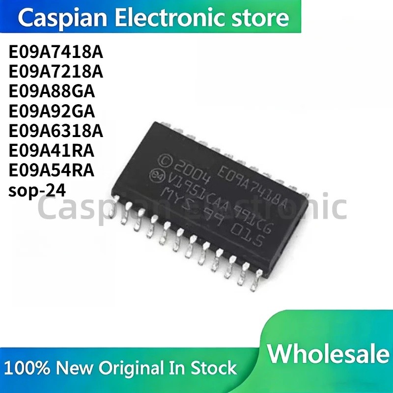 5PCS E09A7418A E09A7218A E09A88GA E09A92GA E09A6318A E09A41RA E09A54RA sop-24 ชิปเซ็ต IC ขายส่ง
