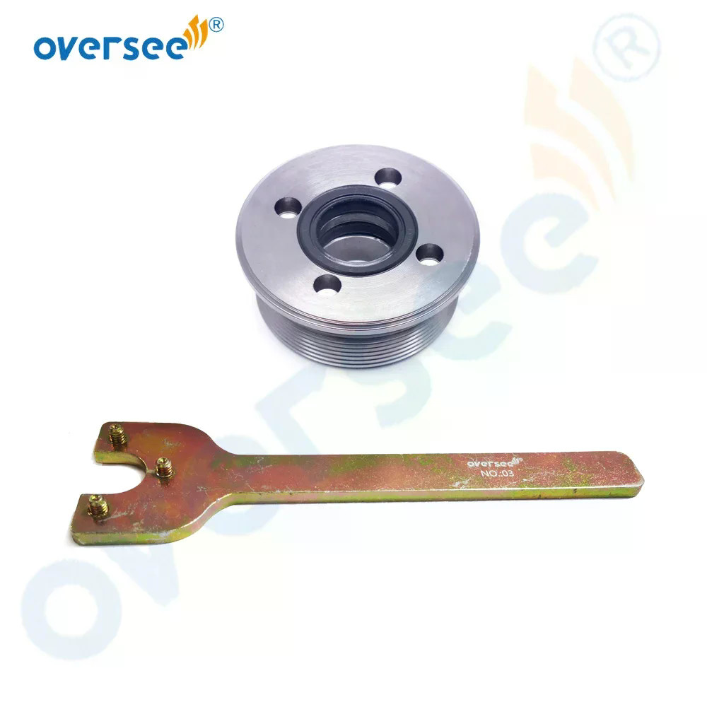 Oversee 56120-ZY9 Tilt End Cap ประแจซีลสําหรับ Showa Outboard มอเตอร์ 56120-ZY9-003 64E-43810 และประ